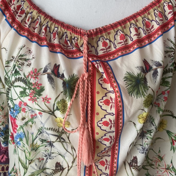 Umgee loose fitting top in multi color size small - Picture 3 of 6